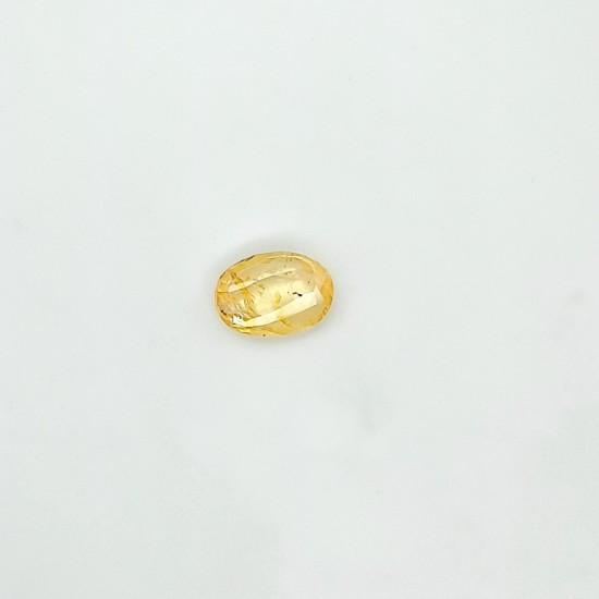 Yellow Sapphire (Pukhraj) 3.94 Ct Best Quality